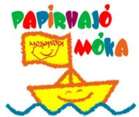 Papirhajó Móka logó